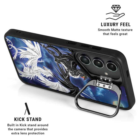 Twilight Duel by Ruth Thompson Galaxy S24 Plus Kickstand Case